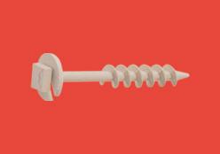 Refractory screw